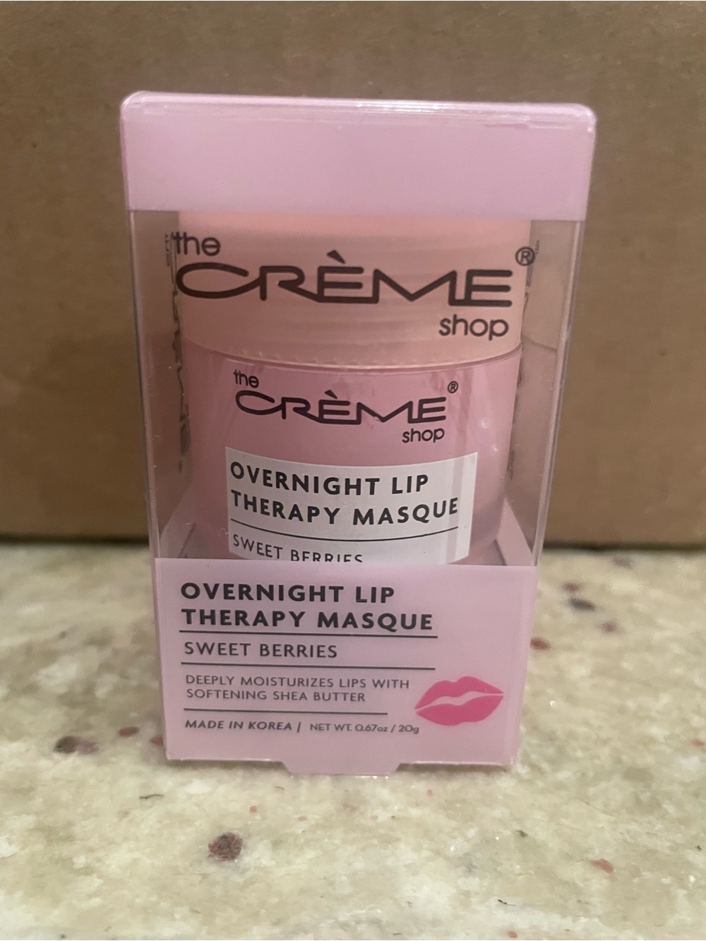 Crème Shop Overnight Lip Therapy Masque - Sweet Berries